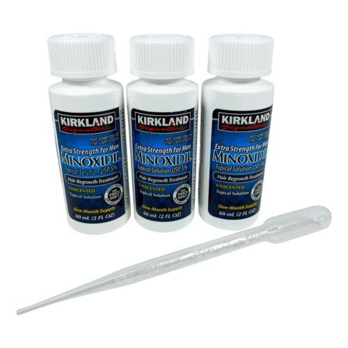 Kirkland Minoxidil 5% Extra Strength 3 Month Supply Men Hair Regrowth