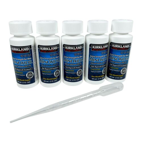 Kirkland Minoxidil 5% Extra Strength 5 Month Supply Men Hair Regrowth